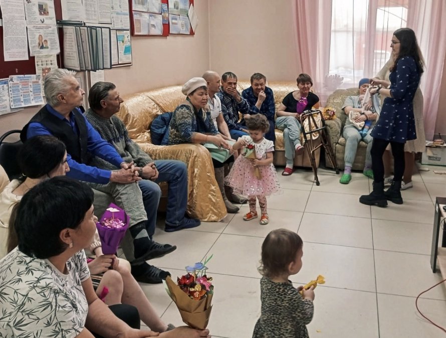 ✨В ГБУ РХ "КЦСОН "Забота" прошло захватывающее игровое мероприятие, посвященное Международному женскому дню!